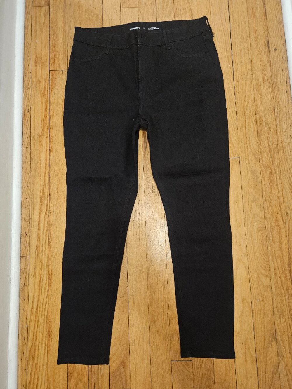 Old Navy Black Super Skinny Jeans 14R